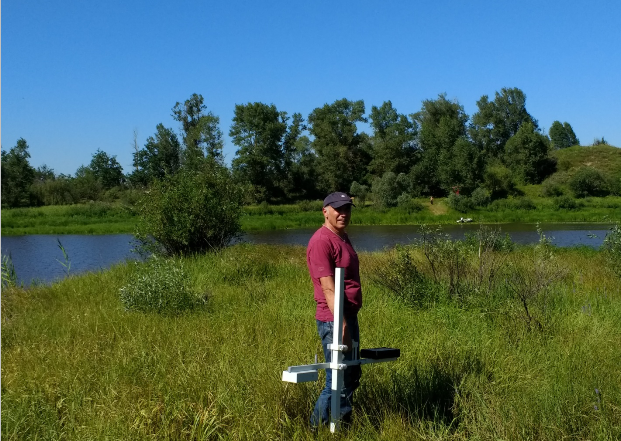 Немецкие танки на реке Припять, Республика Беларусь.