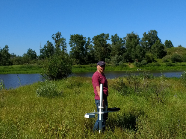 Немецкие танки на реке Припять, Республика Беларусь.