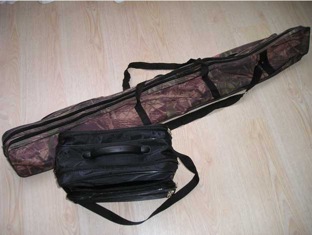 Электрозонд, готовый для транспортировки (длина чехла 130 см).