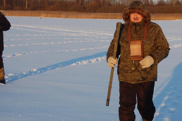 Подлёдный лов танков