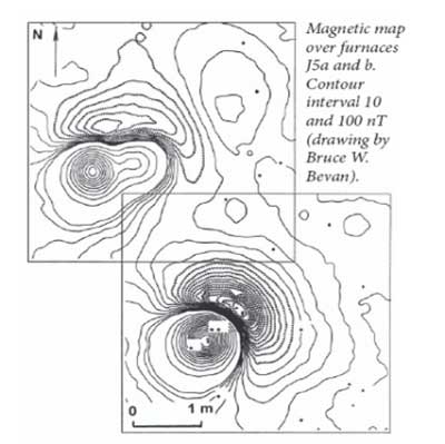 Аномалия от очага в двухмерном виде.