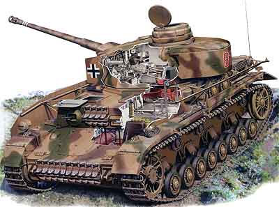 Части взорванных немецких танков T-4 и T-6 «Тигр»