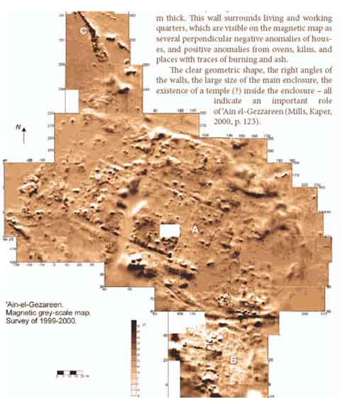 Трёхмерное магнитное поле древнего города.